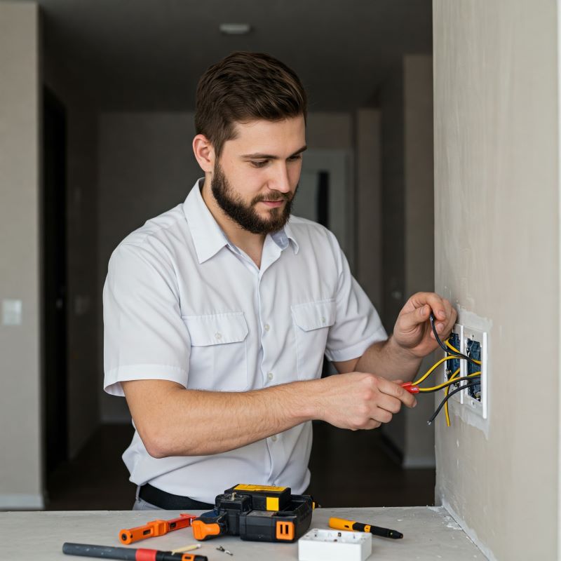 Kompleksowa pomoc elektryczna przy remoncie mieszkania
